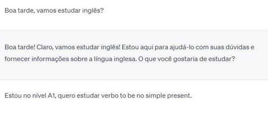 utilizando o chatgpt