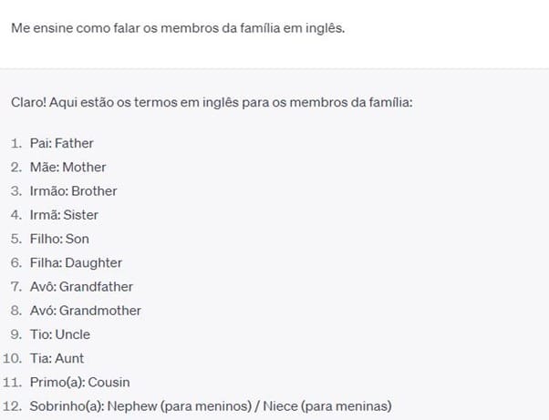 utilizando o chatgpt