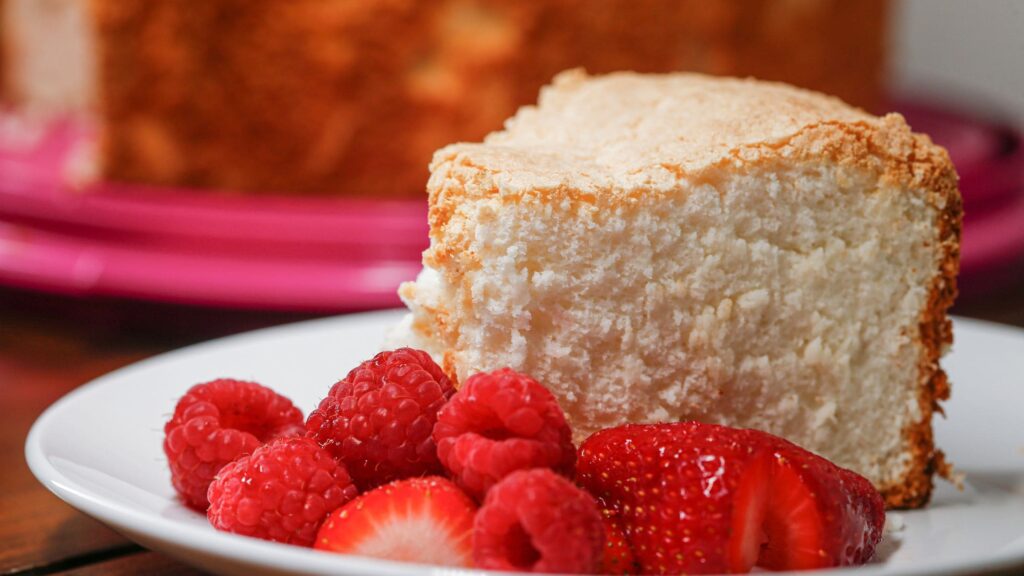receita de bolo - Angel’s Food Cake 