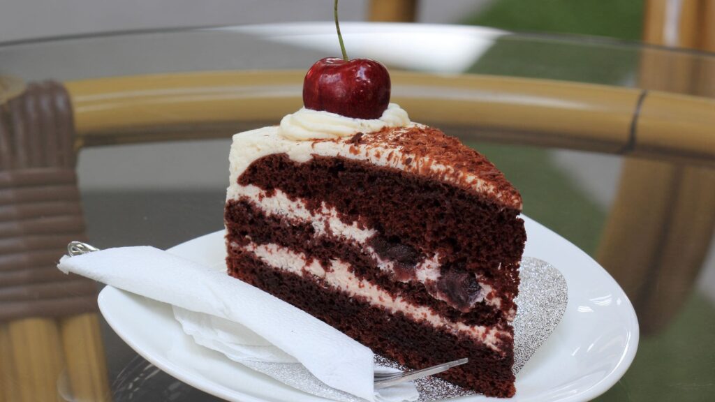 receita de bolo - Black Forest Cake 