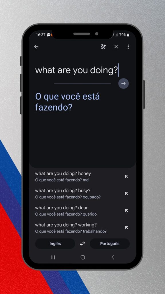 aplicativos de tradução - google translator
