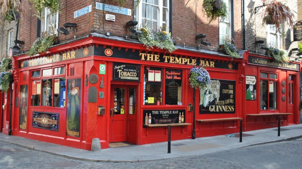 100 pubs mais famosas da Irlanda - the temple bar