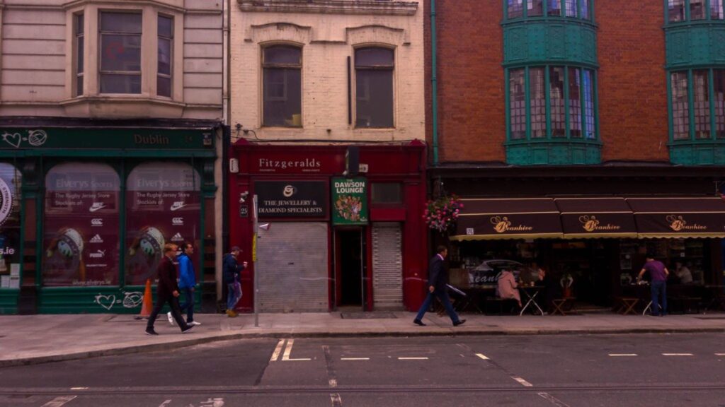 100 pubs mais famosas da Irlanda - dawson lounge